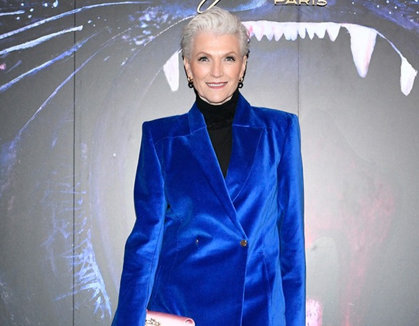 Maye Musk From See Every Celebrity At Fashion Week Fall